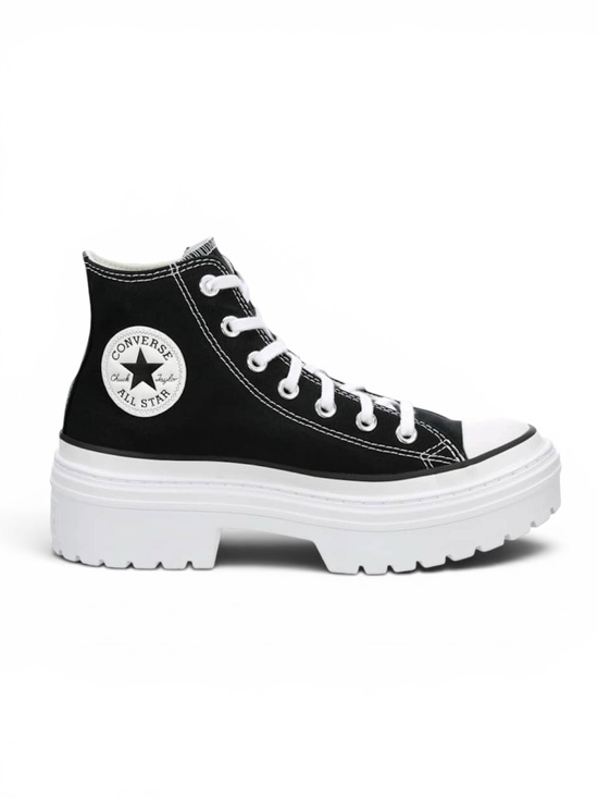 Converse Shoes - Converse Chuck Taylor All Star
Lugged Heel High Top Platform Sneakers Black 6